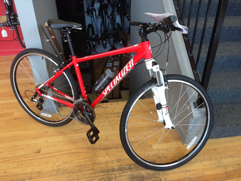 specialized crosstrail red