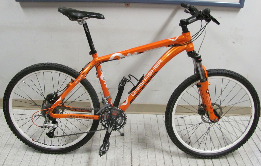 orange gary fisher mountain bike