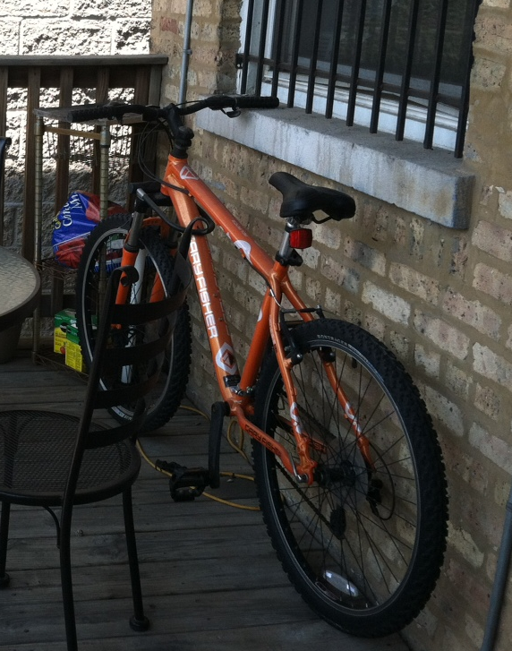 orange gary fisher mountain bike