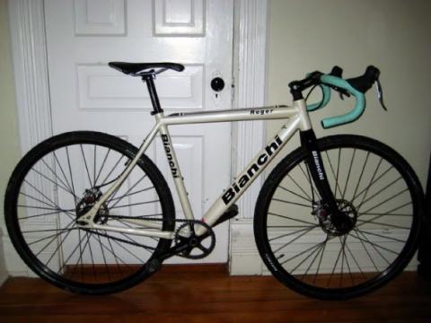 Cyclocross singlespeed disc brakes